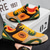 cheap Casual Sneakers-Men's Yellow Sports Sneakers with Black Accents - Lightweight Design, Breathable, Ideal for Running, Sports and Active Lifestyle