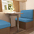 economico Copridivano-Copricuscini elasticizzati per dinette per camper in 2 pezzi, copricuscini per divani in seta di latte - perfetti per sedili di camper, cuscini per divani e cuscini per panche - morbidi, resistenti e facili da installare