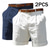 economico Classico-Per uomo Shorts Shorts di Lino Shorts eleganti Pantaloncini Estivi Shorts da Spiaggia Tasca Elastico in vita Gamba Dritta Semplice Comodità Traspirante Lunghezza al ginocchio Affari Casuale Quotidiano