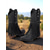 cheap Cowboy &amp; Western Boots-Women&#039;s Western Fringe Cowboy Boots - Tan Faux Suede Star Studded Mid-Calf Boots with Buckle for Rodeo, Country Concerts or Fall Festivals