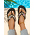 cheap Slide Sandals-Women's Black Rhinestone Flip Flop Sandals with Colorful Crystal Embellishments – Glam Beach Slides for Pool Parties, Vacations, and Summer Outfits