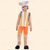 tanie Kostiumy anime-Ocean Adventurer Pirat Tony Tony Chopper Pirat Słomkowy Kapelusz Anime Stroje Kostium Garnitury cosplay Halloween Karnawał Spektakl Edukacyjne przebieranki Ubieranie się na szkolne wydarzenie Top