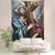 tanie Tkanina religijna-Średniowieczna tkanina Średniowieczny Jezus Wisząca tkanina Sztuka ścienna Duża tkanina Mural Dekoracja Fotograf Tło Koc Zasłona Dekoracja do domu Sypialni Salonu