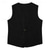 cheap Men&#039;s Vest-Men&#039;s Vest Gilet Outdoor Daily Fashion Casual Spring Fall Buttons Pocket Polyester Comfortable Plain Single Breasted One-button V Neck Regular Fit Black Gray Vest