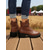 cheap Combat Boots-Women&#039;s Brown Lace-Up Combat Boots with Side Zipper and Chunky Lug Sole – Stylish Outdoor Ankle Boots for Fall, Winter, and Casual Streetwear