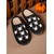 cheap For Women-Women&#039;s Halloween Pumpkin Face Slippers - Cozy Orange Plush Indoor Shoes with Jack-O&#039;-Lantern Design for Fall Nights,Costume Parties &amp; Gifts