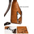 abordables Sacs pour homme-Sac bandoulière en similicuir marron pour homme - Sac de poitrine imperméable et résistant aux rayures avec bandoulière réglable pour les voyages, le travail ou une utilisation quotidienne décontractée en soirée
