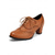ieftine Oxfords de Damă-Pantofi vintage maro oxford cu toc gros pentru femei – pantofi din piele stil brogue cu șireturi, ideali pentru serviciu, festivaluri de bere, plimbări la fermă și evenimente retro