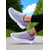 cheap Women&#039;s Sneakers-Women&#039;s White Flyknit Running Sneakers with Cushioned Sole – Lightweight Athletic Shoes for Jogging, Training and Everyday Comfort