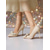 cheap Cocktail-Women&#039;s Suede Bow High Heels, Pointed Toe Stiletto Pumps with Pearl Embellishments, Elegant Party Shoes for Cocktail Events and Formal Occasions