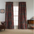 baratos Cortinas de macram e string-Cortinas de Jacquard 1 Painel com Franjas para Janelas de Quarto e Sala de Estar Cortinas Térmicas Isolantes com Bolso de Varão