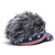 economico Cappellino da baseball da uomo-Per uomo Cappello con visiera e parrucche appuntite Visiera per capelli finti Parrucca Uomo Cappello da sole Cappellino da Baseball Cappello parrucca Caffè Grigio Misto Poliestere / Cotone Stampato
