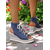 voordelige Sleehaksandalen-Dames veter-spijkerbroeken met sleehak, modieuze peeptoe zomerschoenen, perfect voor aan het zwembad, brunchuitjes en cafés aan zee