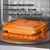 preiswerte Barausstattung-Toastie-Sandwichmaker für die Mikrowelle, antihaftbeschichtete Sandwich-Grillpfanne für die Mikrowelle für ein schnelles Frühstück, benutzerfreundlicher Brottoaster mit Farbbox, tragbares Küchengerät