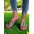 cheap Casual Sandals-Women’s Animal Print Slip-On Sandals with Zebra and Leopard Patch Design for Summer Picnics Backyard Lawn and Resort Vacation