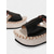 billiga Semester Sandaler-Svarta damplatåsandaler med espadriller och flätad jutesula – avslappnade strandskor med kilklack för sommarsemester, resortkläder och kustkläder