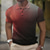 cheap Men&#039;s Printed Polo-Men&#039;s Striped Waffle Polo Shirts Golf Shirt Short Sleeve Polo Shirts Collared Shirts Business Casual WorkWear Formal Wear Festival Wear Buttons 3D Print Blue-Green Yellow Blue