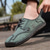 abordables Chaussures Décontractées à Lacets-Baskets d'extérieur à lacets pour hommes, couleur beige, avec tige en mesh respirant, semelle en caoutchouc antidérapante et semelle intérieure coussinée pour la randonnée, la marche sur sentier et les aventures en plein air