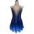 cheap Figure Skating Dresses-Figure Skating Dress Women&#039;s Girls&#039; Ice Skating Dress Blue Thumbhole Halo Dyeing High Elasticity Professional Competition Skating Wear Thermal Warm Crystal / Rhinestone Long Sleeve Ice Skating Figure
