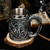 economico Tazze e tazzine-Boccale da birra con drago medievale, regalo per l'Oktoberfest, tazza da caffè in acciaio inossidabile con stampa 3D, regalo per l'Oktoberfest per uomo, boccale da tè retrò, tazza da acqua di alta qualità estetica.