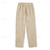 economico Classico-Per uomo Pantaloni di Lino Pantaloni Pantaloni Larghi Pantaloni da Spiaggia Coulisse Tasca Semplice Comodità Traspirante Lunghezza intera Quotidiano Vacanza Elegante Bianco Verde militare