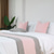 cheap Bedding Accessories-Bed Runner Bed Scarf, Two Tone Colors Decorative Bed Scarf for Home Hotel Bedspreads Scarves Protection Modern Solid Bed Runner for Foot of Bed Home Bedroom Bedding Decoration