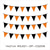 halpa halloween seinävaatteita-14x21/20x30cm halloween-viiribanneri, aavemainen juhlakoriste halloweeniin, kestävä kangasbanneri, jossa on aave-, kurpitsa- ja lepakkoaiheita, sisä- ja ulkokäyttöön, riippuva koriste kotiin, toimistoon tai juhlapaikoille