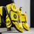 cheap Casual Sneakers-Men's Yellow Sports Sneakers with Black Accents - Lightweight Design, Breathable, Ideal for Running, Sports and Active Lifestyle