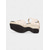 cheap Women&#039;s Flats-Women&#039;s White Platform Wedge Sandals with Double Buckle Straps – Boho - Chic Vacation Footwear for Beach Getaways &amp; Summer Trips