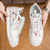 ieftine Adidași casual-Teniși streetwear pentru bărbați, cu model patchwork, color block – pantofi sport retro la modă, cu șireturi, pentru stil urban, ținute creative, festivaluri de artă și look-uri moderne de zi cu zi