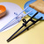 cheap Dining &amp; Cutlery-Adult Learning Chopsticks, Chopstick Corrector for Learning to Taste Asian Cuisine, Made of ABS&amp;Silicone Material