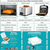 preiswerte Barausstattung-Toastie-Sandwichmaker für die Mikrowelle, antihaftbeschichtete Sandwich-Grillpfanne für die Mikrowelle für ein schnelles Frühstück, benutzerfreundlicher Brottoaster mit Farbbox, tragbares Küchengerät