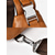 abordables Sacs pour homme-Sac bandoulière en similicuir marron pour homme - Sac de poitrine imperméable et résistant aux rayures avec bandoulière réglable pour les voyages, le travail ou une utilisation quotidienne décontractée en soirée