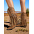 cheap Cowboy &amp; Western Boots-Women&#039;s Western Fringe Cowboy Boots - Tan Faux Suede Star Studded Mid-Calf Boots with Buckle for Rodeo, Country Concerts or Fall Festivals