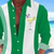 cheap Food &amp; Drinks-Men&#039;s Bird Cocktail Shirt Summer Hawaiian Shirt Button Up Shirt Long Sleeve Hawaiian Outdoor Vacation Holiday Spring Fall Turndown 3D Print Linen Like Shirt Light Green Blue Purple Green