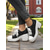 cheap Women&#039;s Sneakers-Women’s Black Platform Chunky Heel Canvas Sneakers – Lace-Up Retro Street Style Shoes for Teens and Young Adults for Daily Walks Campus Life and Casual Outings