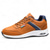 abordables Baskets Décontractées-Baskets à coussin d'air marron et bleu marine pour homme – Chaussures de sport légères et respirantes avec absorption des chocs pour la marche quotidienne, les entraînements en salle de sport et les déplacements urbains