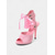 preiswerte Nachtleben Party-Schwarze Lack-Stiletto-Sandalen zum Schnüren für Damen – sexy Cutout-High-Heels mit Schnallendetails für das Nachtleben und Partys auf dem Dach