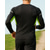 preiswerte Lauf-T-Shirts &amp; Tanktops-Herren Farbblock Laufshirt Tennis Shirt Sommer Frühling Schlank Langarm Schnelltrocknend Leicht Elastisch Atmungsaktiv Tennis Golfspiel Laufen Grün Grau Sportbekleidung Sportkleidung