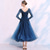 abordables Salle de Bal Standard-Danse de Salon Robe Combinaison Cristaux / Stras Femme Entraînement Utilisation Manches Longues Spandex Organza Polyster
