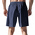 cheap Classic-Men's Shorts Linen Shorts Summer Shorts Beach Shorts Drawstring Pocket Elastic Waist Stripes Comfort Breathable Short Beach Vacation Holiday Hawaiian Boho Black Navy Blue
