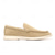 billige Casual loafers-Herre lyseblå slip-on casual loafers – pustende flate sko i semsket skinn med polstret såle for vårantrekk, daglig pendling og avslappede byturer