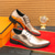 baratos Sapatos Oxford-sapatos masculinos de couro envernizado verde com cadarço – sapatos formais brilhantes com acabamento polido, ideais para casamentos e celebrações noturnas