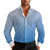 cheap Geometric Pattern-Men&#039;s Geometric Gradient Stripes Shirt Button Up Shirt Casual Dress Shirt Long Sleeve Fashion Casual Vacation Daily Streetwear Summer Spring Turndown 3D Print Collared Shirts Pink Blue Purple Orange