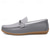 abordables Mocassins décontractés-Mocassins en similicuir rouge pour hommes, design élégant à enfiler avec semelle intérieure confortable et coussinée, idéal pour les week-ends décontractés et les voyages