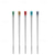 cheap Cooking Utensils-10 Pair Reusable Chopsticks,Metal Reusable 316L Stainless Steel Chopsticks Dishwasher Multicolor Square Non-slip Chop Sticks Laser Etching Patterns Chinese Chopsticks Gift Set