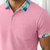 preiswerte Herren Klassisches Polo-Herren Golfshirt Lässig Geschäft Klassisch Kurzarm Mode Basic Einfarbig Karomuster Knöpfe Sommer Frühling Frühling &amp; Herbst Normale Passform Weiß Rosa Golfshirt