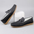 abordables Mocassins décontractés-Mocassins en similicuir rouge pour hommes, design élégant à enfiler avec semelle intérieure confortable et coussinée, idéal pour les week-ends décontractés et les voyages