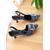 cheap Kitten Heels-Women&#039;s Denim Pointed Toe Slingback Flats, Rhinestone Buckle Detail Casual Dress Shoes, Stylish and Comfortable for Everyday Wear and Romantic Dates