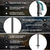 cheap Outdoor Recreation-Tactical Walking Stick, 5/6/7/8 Tubes Adjustable Lightweight Telescopic Survival Hiking Stick with Multi-Tool, Self Defense Tactical Staff for Men Women Outdoor Survival, Camping, Hiking